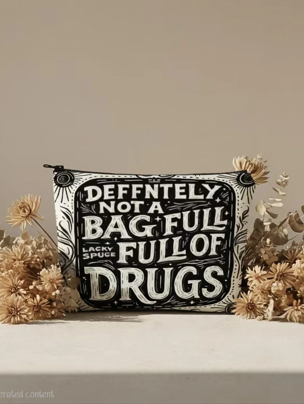 Sarcastic Cosmetic case